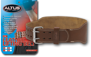 4 in. Leather Lifting Belt 4 in. Leather Lifting Belt